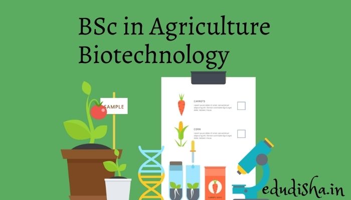 B.sc in Agriculture Biotechnology