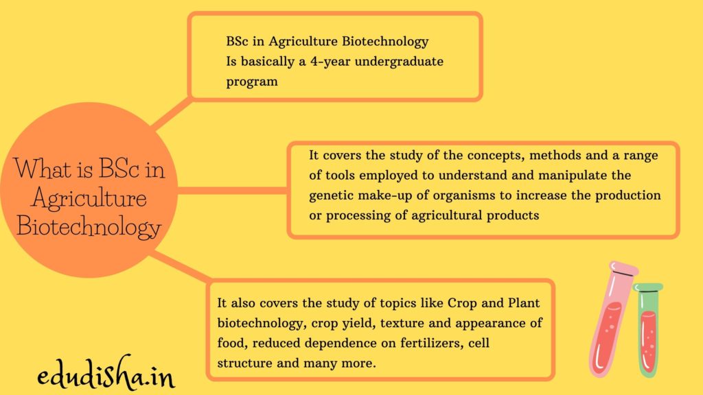 B.sc in Agriculture Biotechnology
